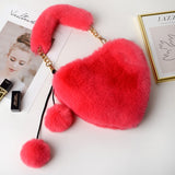 Cyber Plush Heart Bag