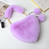 Cyber Plush Heart Bag