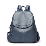 Nine to Five Faux Leather Backpack