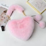 Cyber Plush Heart Bag