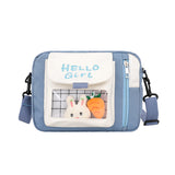 Heart of Glass Holo Messenger Bag