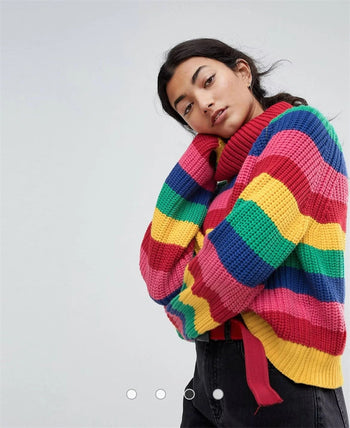 Rainbow Warrior Knit Sweater