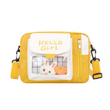 Heart of Glass Holo Messenger Bag