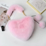 Cyber Plush Heart Bag