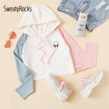 Spaced Out Hoodie Top