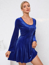 Party Favor Velvet Dress