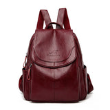 Nine to Five Faux Leather Backpack