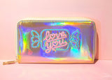 Love You Hologram Wallet