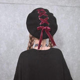 Paradiso Lace-Up Beret