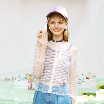 Peter Pan Lace Blouse