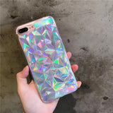 Holographic Rainbow iPhone Case