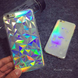 Holographic Rainbow iPhone Case