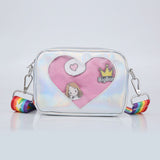 Heart of Glass Holo Shoulder Bag