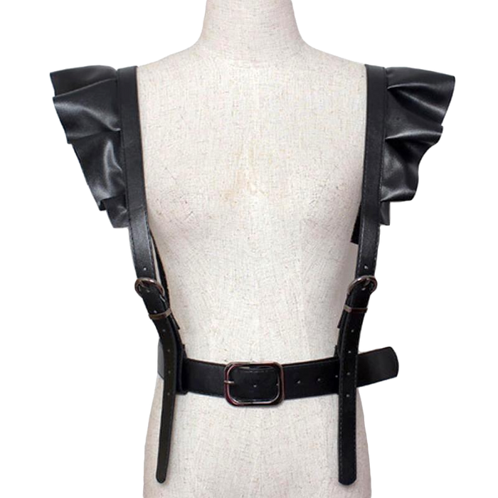 Alice Faux Leather Harness Belt