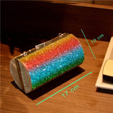 Rainbow Glitterati Cross Body Bag