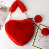 Cyber Plush Heart Bag