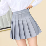 School Girl Pleated Mini Skirt