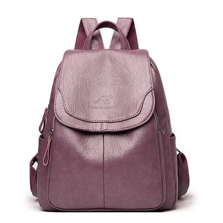 Nine to Five Faux Leather Backpack