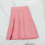 School Girl Pleated Mini Skirt