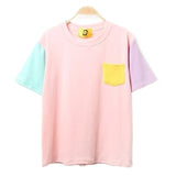 Super Candy Coated Color Block Tee