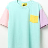 Super Candy Coated Color Block Tee