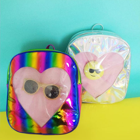 Heart of Glass Holo Backpack