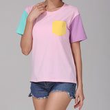 Candy Coated Color Block Tee