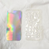 Holographic Rainbow iPhone Case