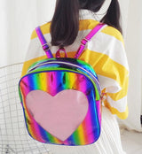 Heart of Glass Holo Backpack