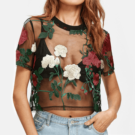 Thieves Like Us Embroidered Top
