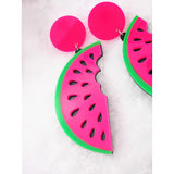 Homeslice Watermelon Earrings